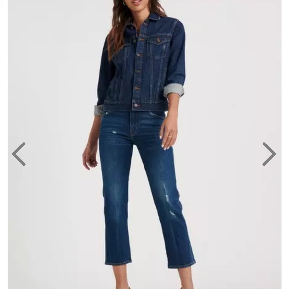 Lucky Brand jeans Authentic Straight Crop - Picture 3 of 7